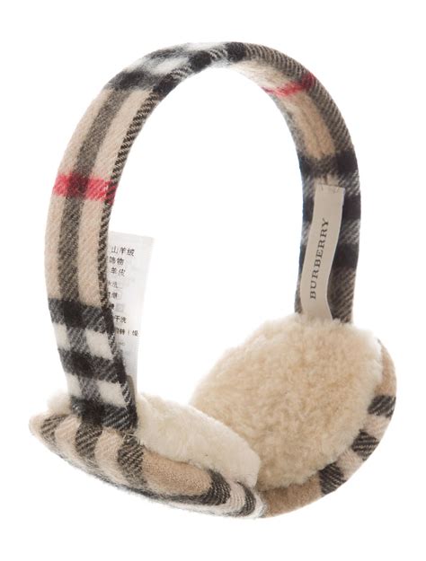 burberry cashmere check earmuffs|Burberry Limited.